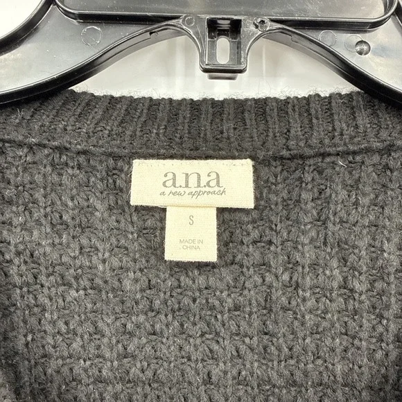 New With Tags JC Penny ANA Black Birch Sweater Small Tunic Style - Picture 4 of 5